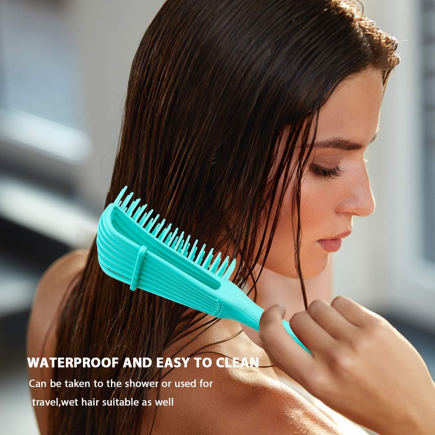 Luxora 2 Pieces Detangling Brush for Afro American Hair Textured 3a to 4c