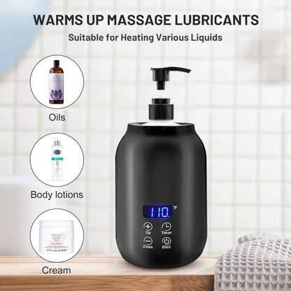 Royaleva Portable Massage Oil Warmer with Digital Display