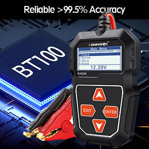Luxora Car Alternator Battery Tester for 12V Batteries