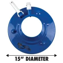 Royaleva Pool Leaf Vacuum, Large Pool Leaf Sucker for Inground and Above Ground Swimming Pools (Blue)