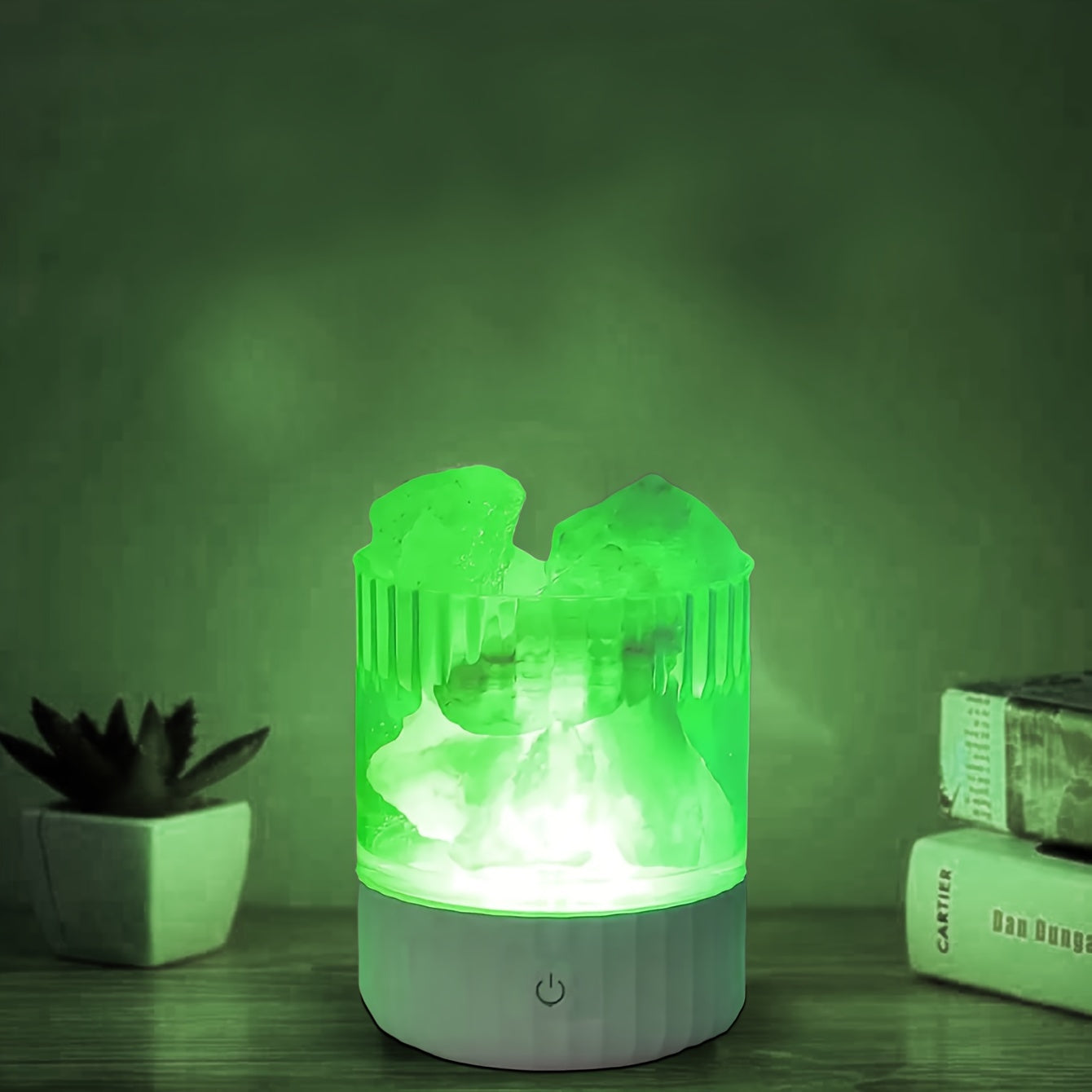 Himalayan Salt Lamp - Soft, Cozy Color-Changing Night Light for Romantic Ambiance - Default Title