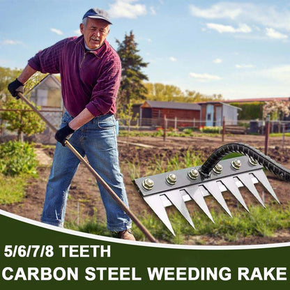 Luxora Versatile Handle Rakes For Lawn with Custom Heads