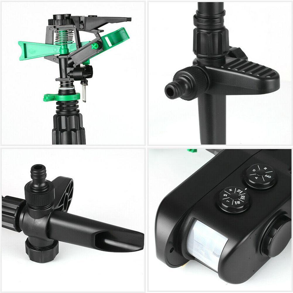Luxora Motion Activated Sprinkler for Deer Solar Powered - Get Rid Of Deer