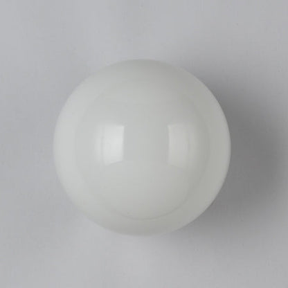 Lumora Modern Opal Glass Sphere Ceiling Light for Hallway