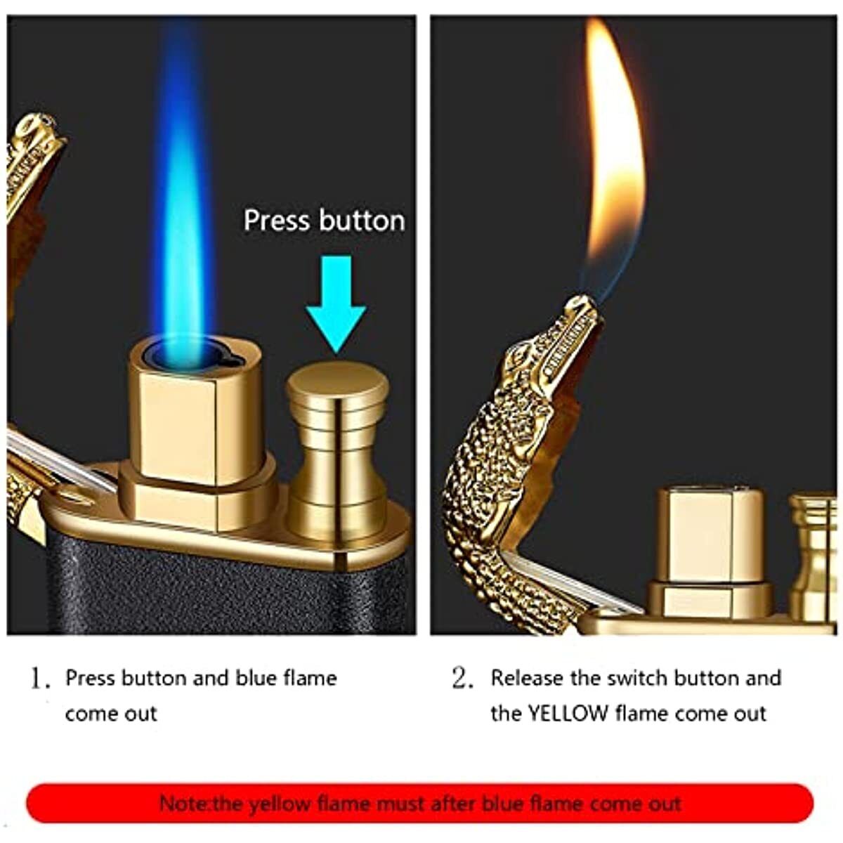 RoyaleGlow Dragon Lighter - Windproof Portable Design