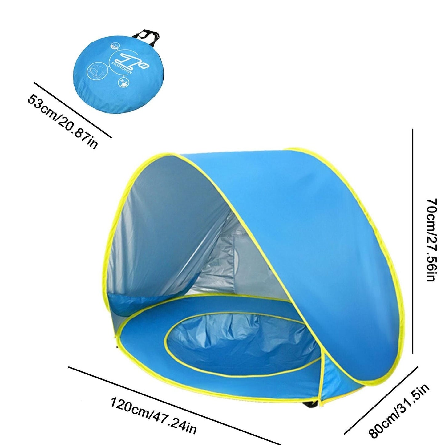 Royaleva Ultra Resistant & Waterproof UV Tent for Camping