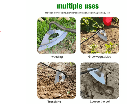 Royaleva All Steel Hollow Hoe For Gardening Tool