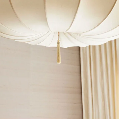 Royaleva Wabi Sabi Fabric Chandelier | Modern Nordic Organic Pendant Light