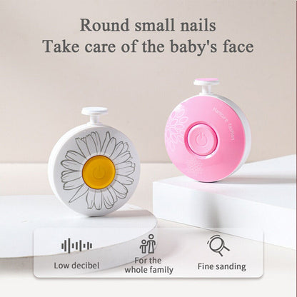 RoyaleGlow Baby Nail Trimmer with 6 Grinding Heads