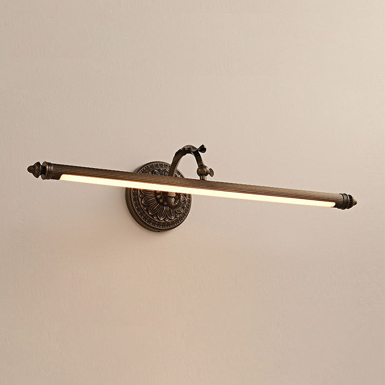 RoyaleGlow Modern Copper LED Vanity Light for Bathroom Mirror, Artwork & Picture Lighting