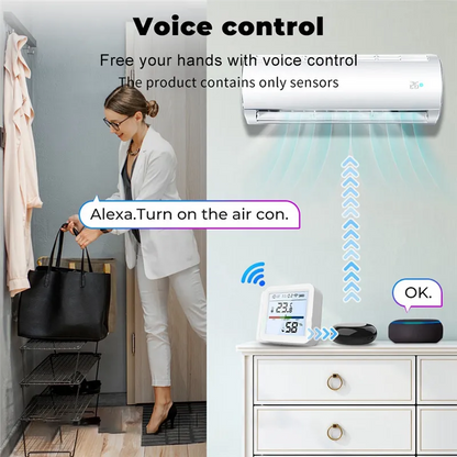Royaleva Wifi-Enabled Temperature And Humidity Sensor