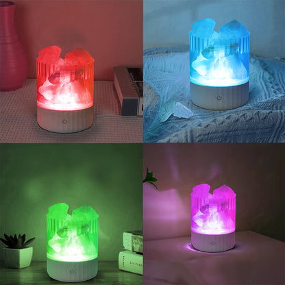 Himalayan Salt Lamp - Soft, Cozy Color-Changing Night Light for Romantic Ambiance - Default Title