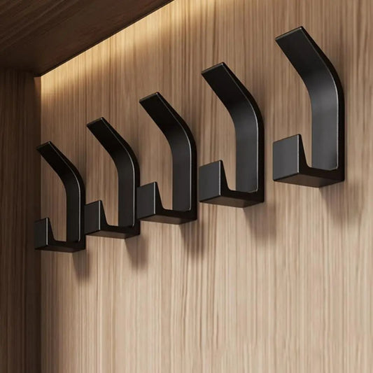 Royaleva 5-Pack Self-Adhesive Wall Hooks For Coats