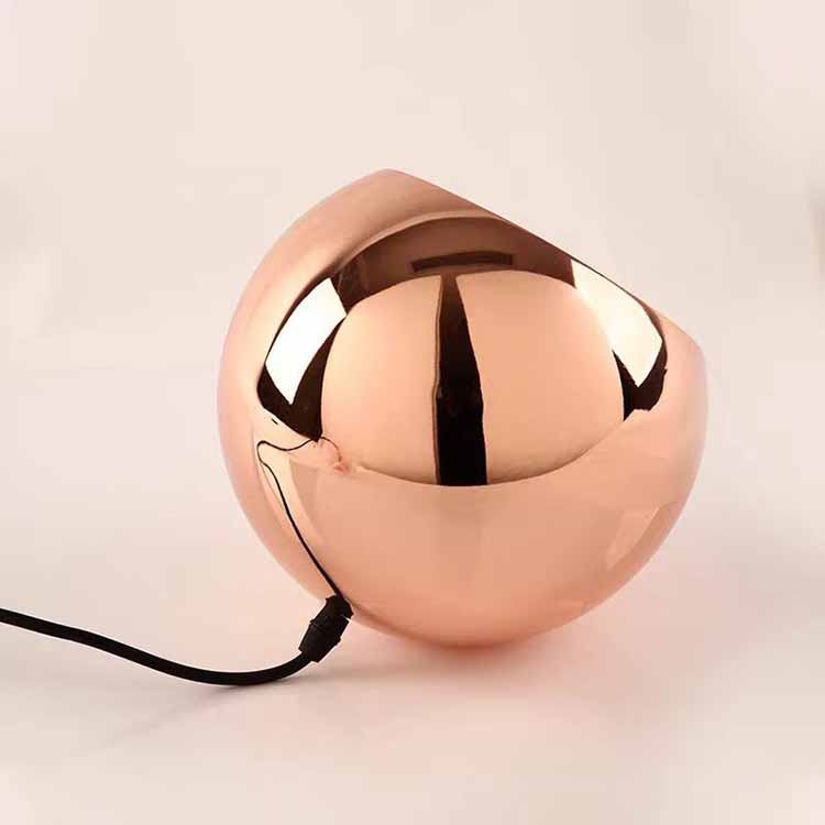 Royelux Modern Copper Pendant Light for Kitchen Island Dining Room Entryway Lighting