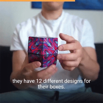 Luxora Changeable Magnetic Magic Cube - 70+ Shapes Puzzle