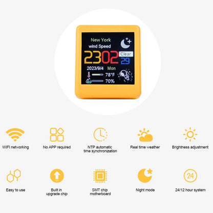 Luxora Wifi Weather Station with Real-Time Updates and Display