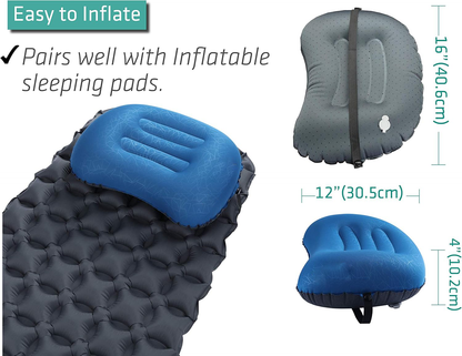 Luxora Lightweight Backpacking & Camping Pillow for Travel