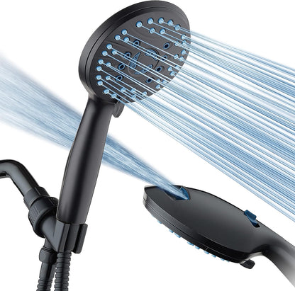 Luxora Adjustable Pressure Handheld Shower Head With A Hose