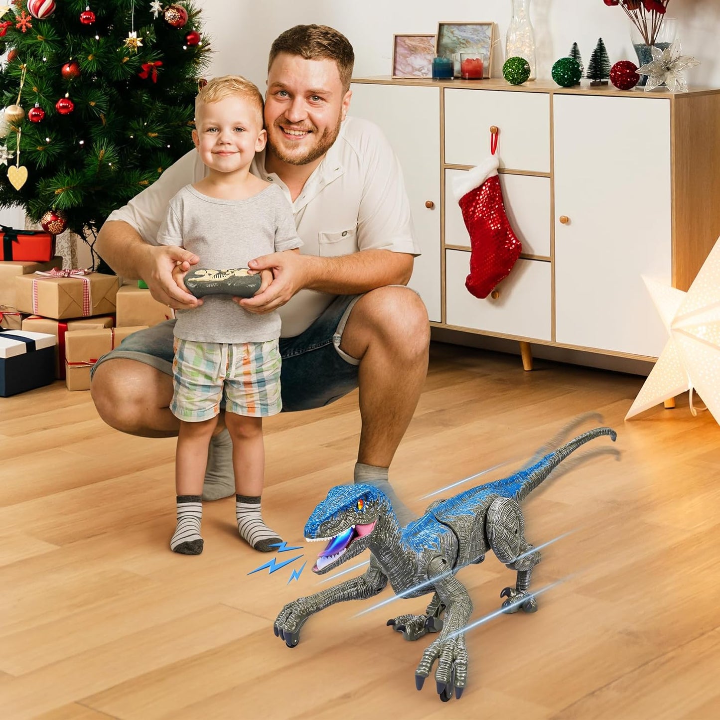 Royaleva Remote Control Dinosaur Raptor X for Kids