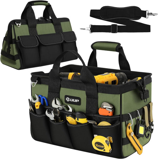 Royaleva Heavy Duty Open Tools Tote Bag with 16 Pockets