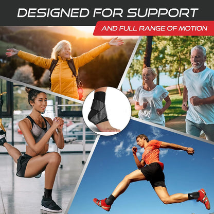 RoyaleGlow Ankle Support Brace for Foot Pain Relief