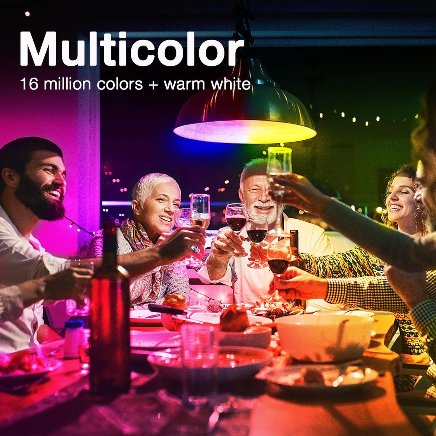 Luxora WIFI Led Smart Light Bulbs with 16 Million Colors
