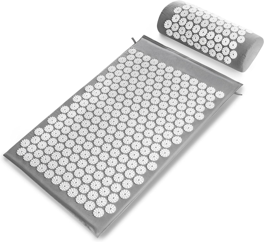 RoyaleGlow Acupuncture Mat with Neck Pillow for Pain Relief