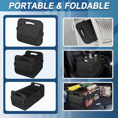 Royaleva Car Trunk Storage Organizer for Maximum Tidy Space