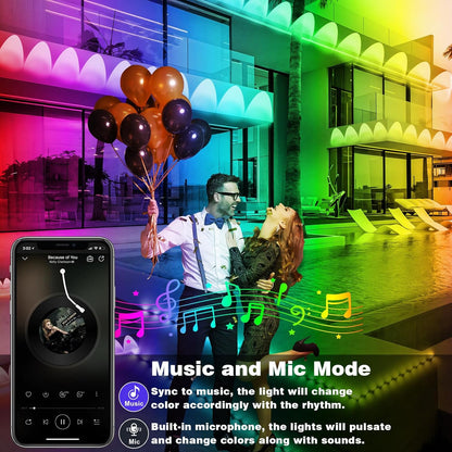 Royaleva Permanent Outdoor Lights with Smart App Control