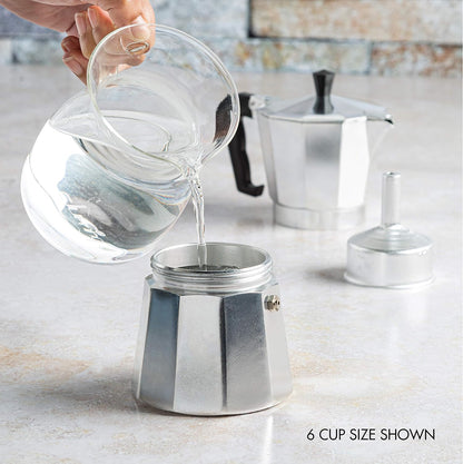 Royaleva Classic Stovetop Espresso Maker Moka Pot for Brewing