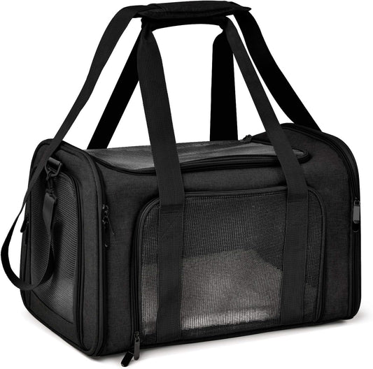RoyaleGlow Dog Bag Carrier For Small Medium Cats Dogs Puppies Up To 15 Lbs
