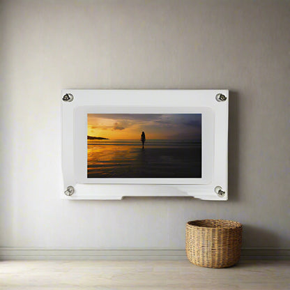 Royaleva Motion Video Frame – Acrylic Digital Display, Customizable & Rechargeable - 5inches / Plug
