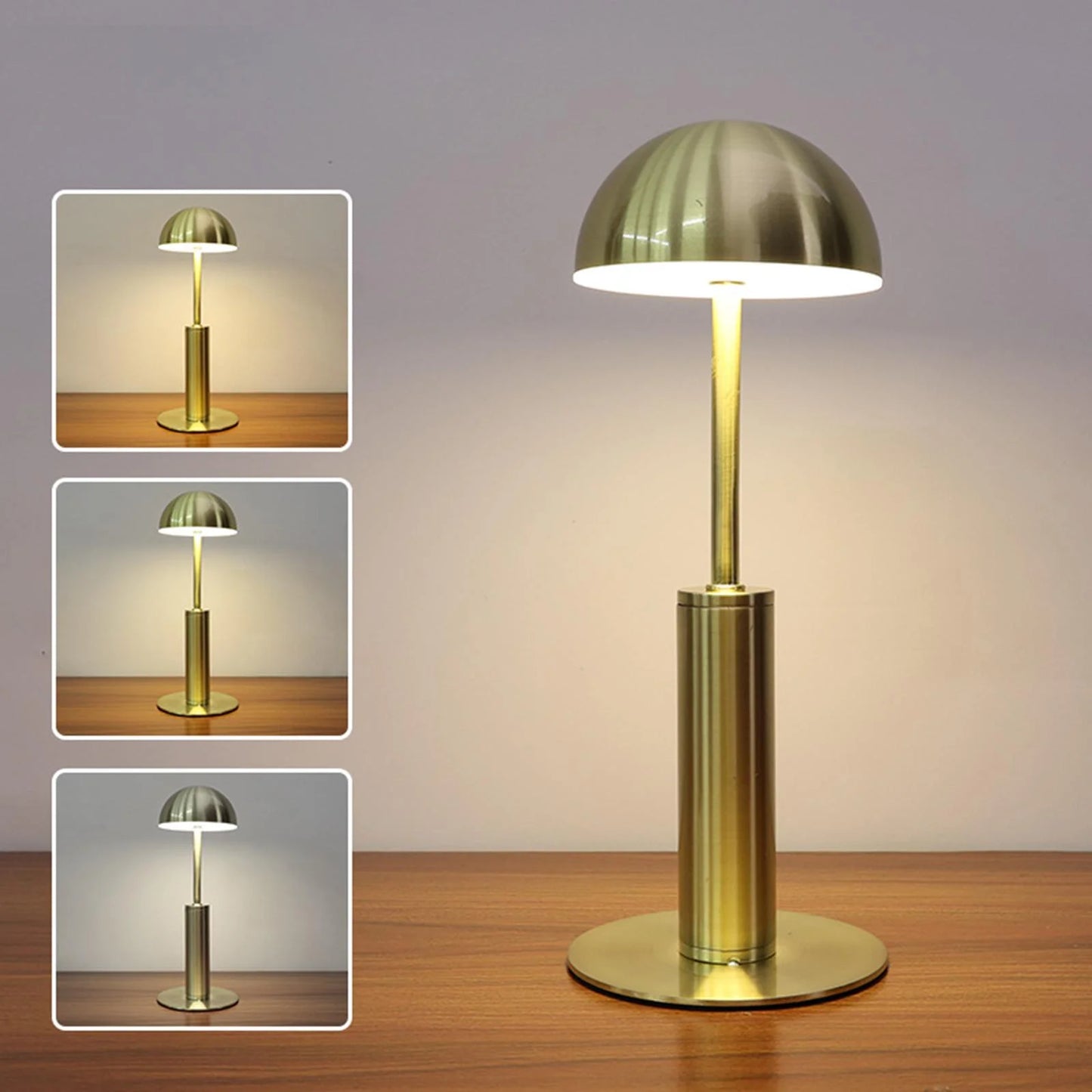 RoyaleGlow Cordless Table Lamp – Dimmable Warm Light for Any Space