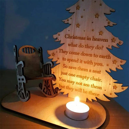 Royaleva Christmas Remembrance Ornament with Rocking Chair Design