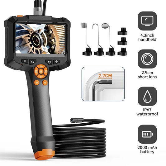 Luxora Professional Endoscope Camera 1080P with 4.3 Inch Screen