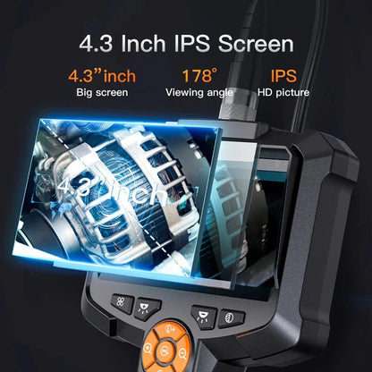 Luxora Professional Endoscope Camera 1080P with 4.3 Inch Screen