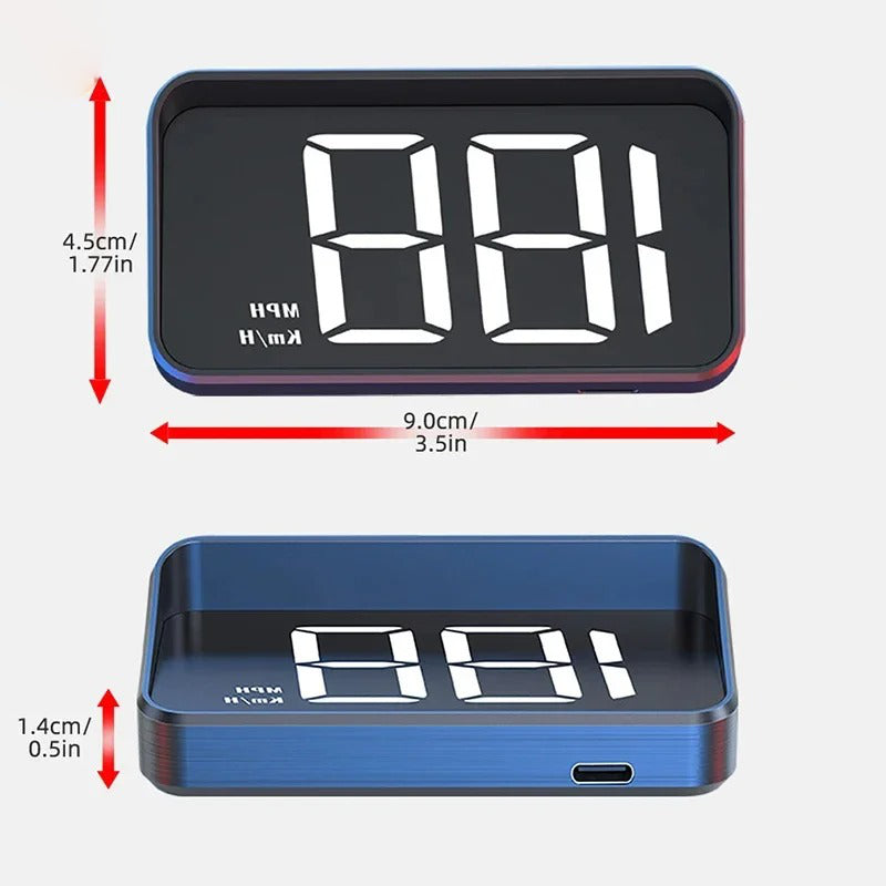 Luxora Digital Speedometer For Car With HD Projection