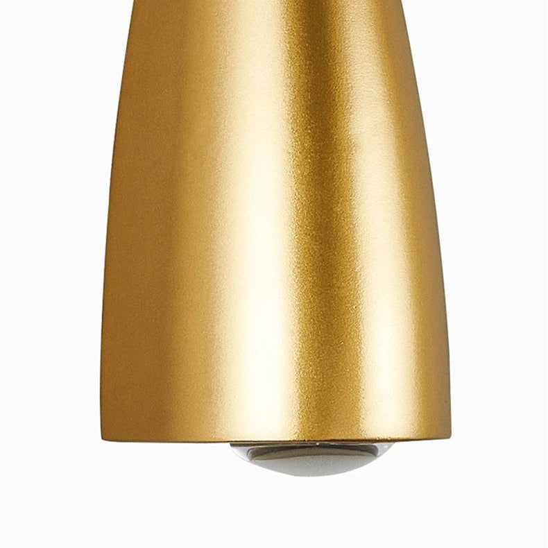 Royelux IP65 Waterproof Modern LED Wall Sconce Light, Minimalist Contemporary Design