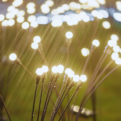RoyaleGlow Swaying Solar Powered Firefly Lights for Outdoor Garden