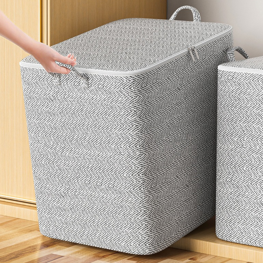 Royaleva XL Clothes Storage Container Box with Handles