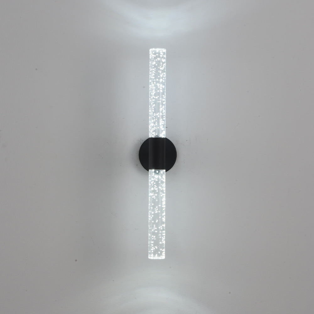 LuxRoyale Modern LED Bubble Sconce - Nordic Strip Wall Light for Home Decor