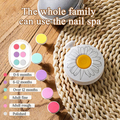 RoyaleGlow Baby Nail Trimmer with 6 Grinding Heads