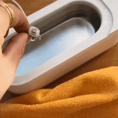 Luxora Ultrasonic Jewelry Cleaner Machine for Sparkling Items