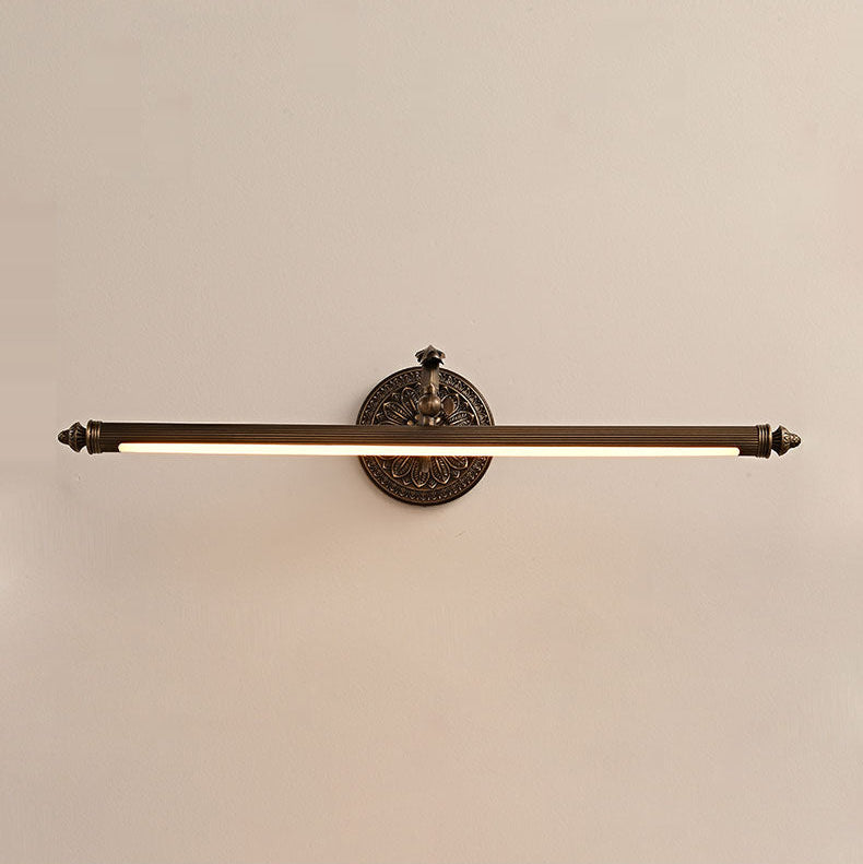 RoyaleGlow Modern Copper LED Vanity Light for Bathroom Mirror, Artwork & Picture Lighting