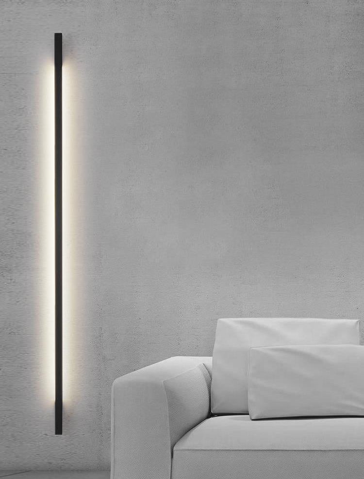 Royelux Modern Linear Dimmable LED Wall Sconce - Copper Finish, Minimalist Design