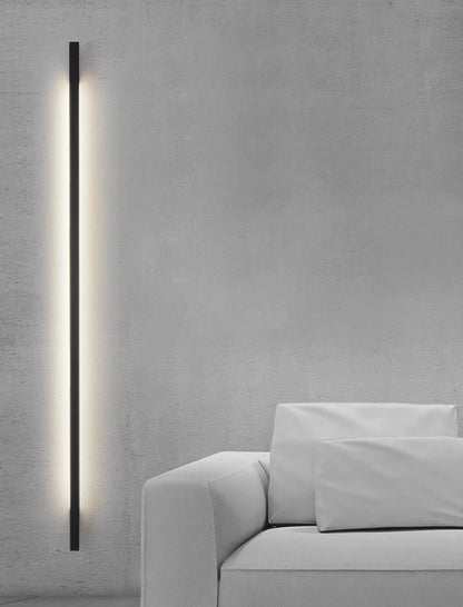 Royelux Modern Linear Dimmable LED Wall Sconce - Copper Finish, Minimalist Design