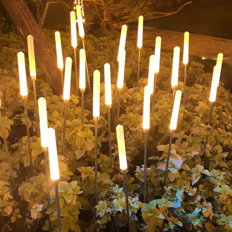 RoyaleGlow Modern Solar LED Path Lights for Outdoor Garden & Landscape