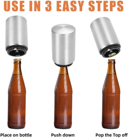 RoyaleGlow Automatic Bottle Opener for Effortless Use