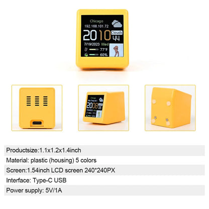 Luxora Wifi Weather Station with Real-Time Updates and Display