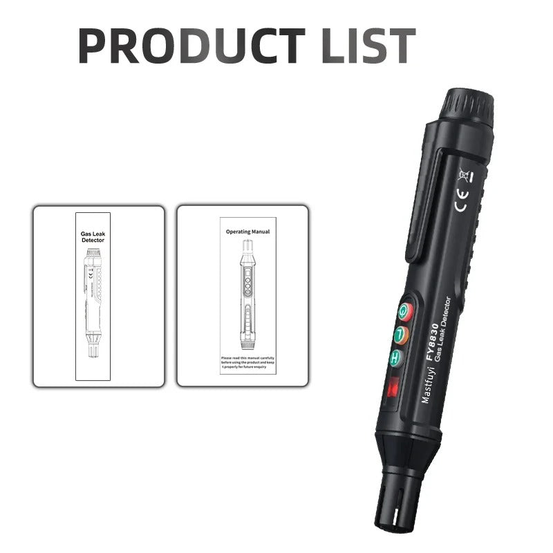 Luxora Gas Leak Detector with Adjustable Sensitivity Alert